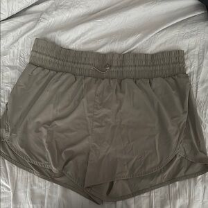 All in Motion Tan Athletic Shorts Lightweight Elastic Waist